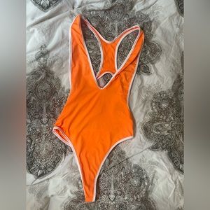 One piece Thong Suit